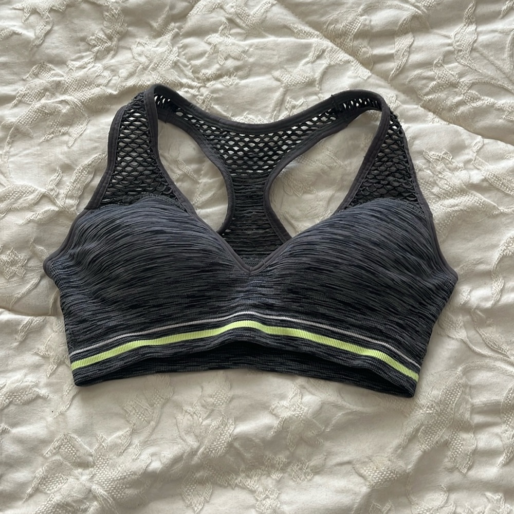 PINK padded sports bra, size small